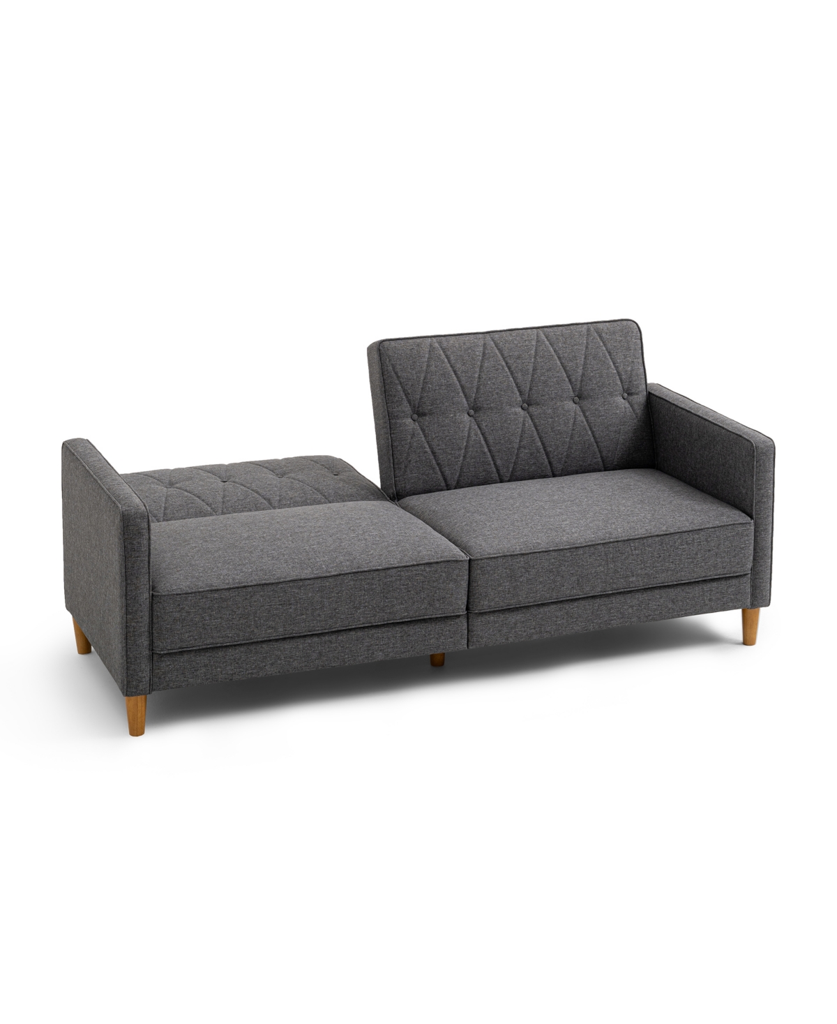 Gold Sparrow 77" Polyester Victoria Convertible Sofa Bed, Created For Macy's