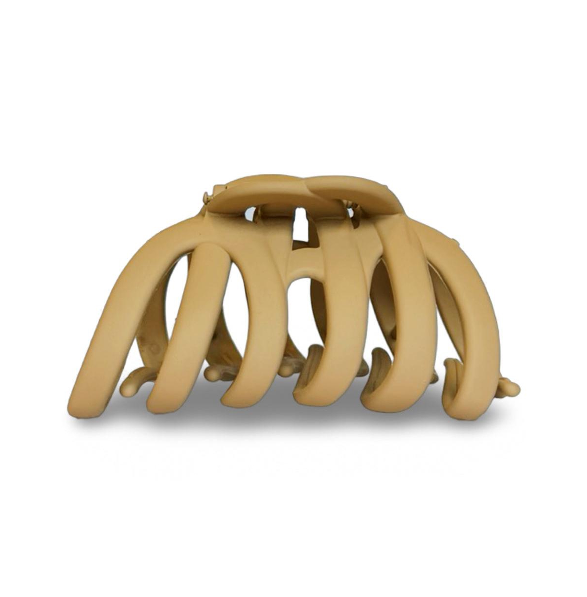 Extra Large Matte Claw Clip - Camel - Camel