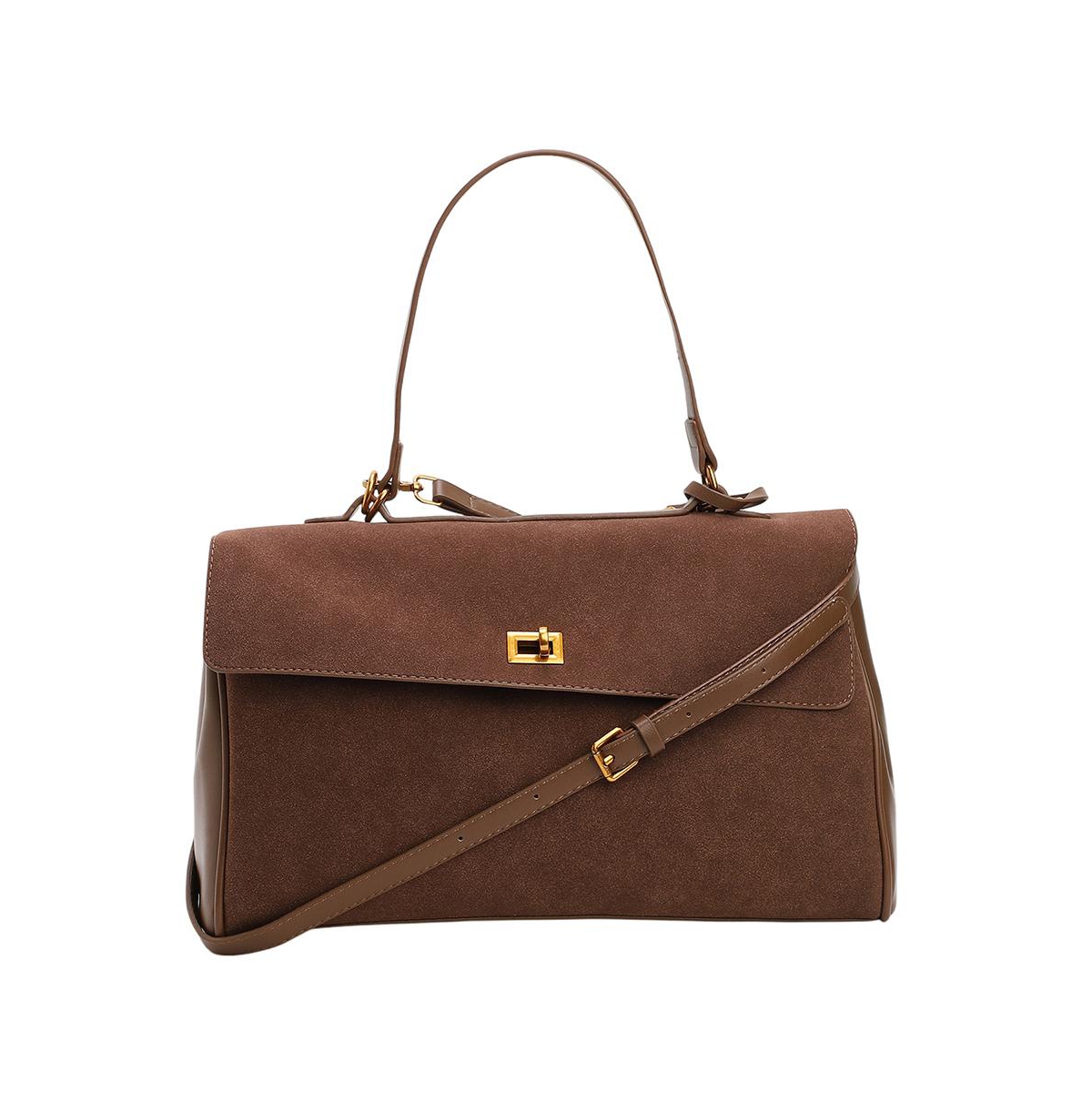 Women's The Lume Satchel Bag - Chocolate Brown - Brown