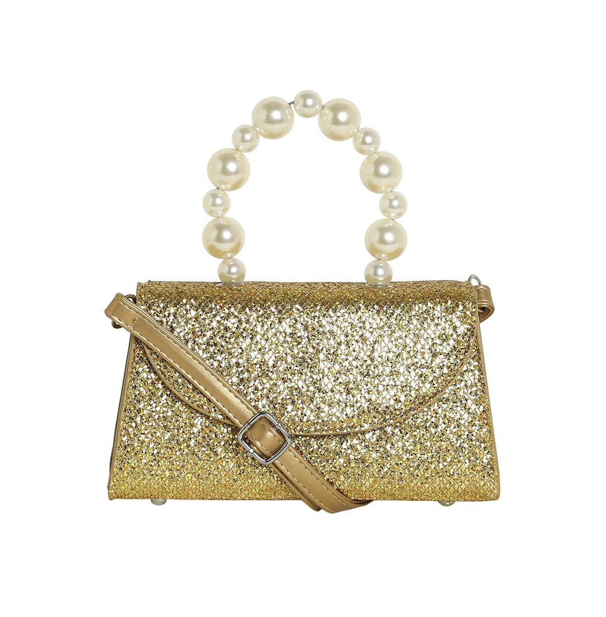 Women's The Reptilia Snowball Hand Bag - California Gold - Gold