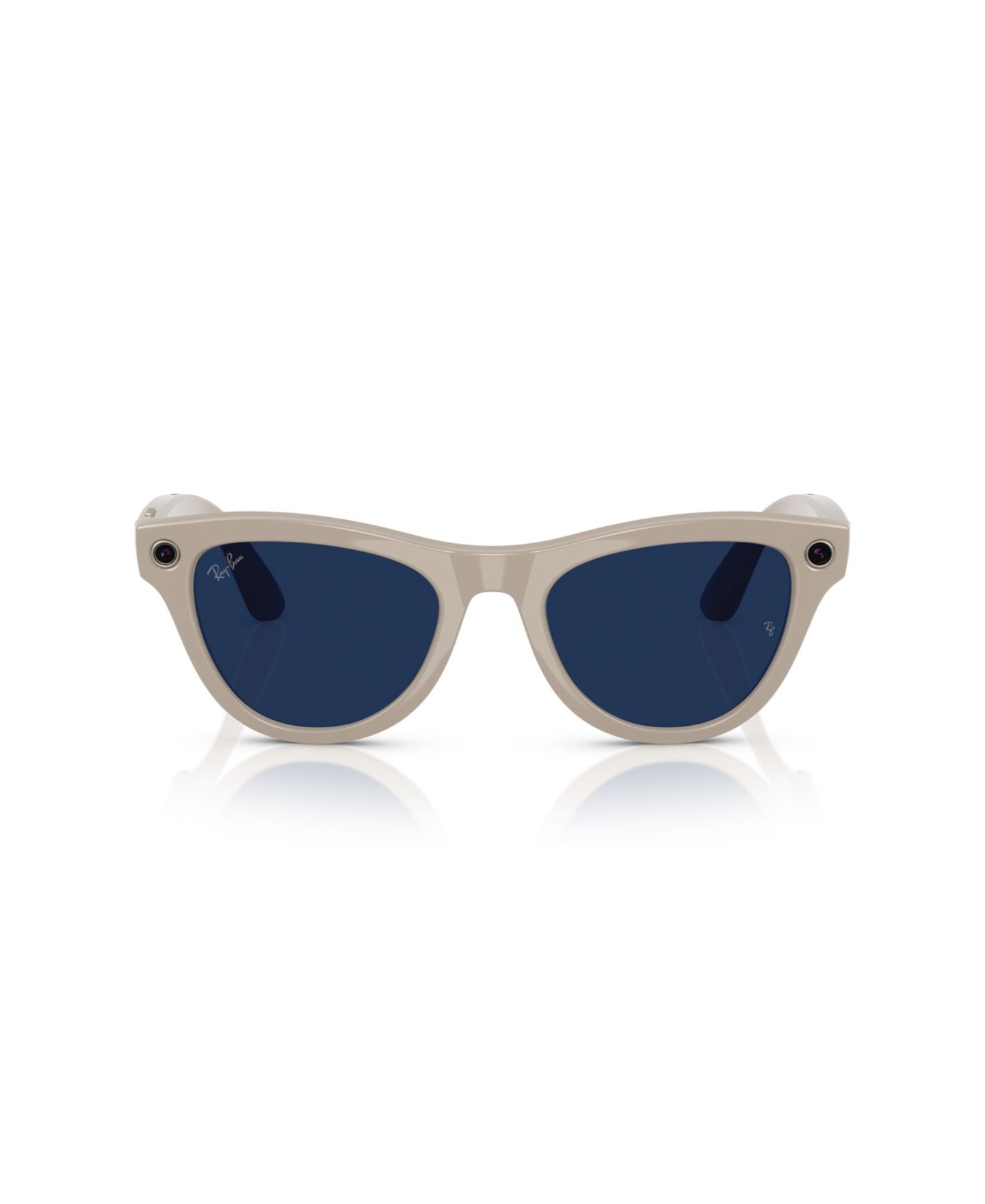Очки Ray-Ban Unisex AI Meta Gen1 Skyler Photochromic Glasses, RW4010, цвет: Серый — фото 9