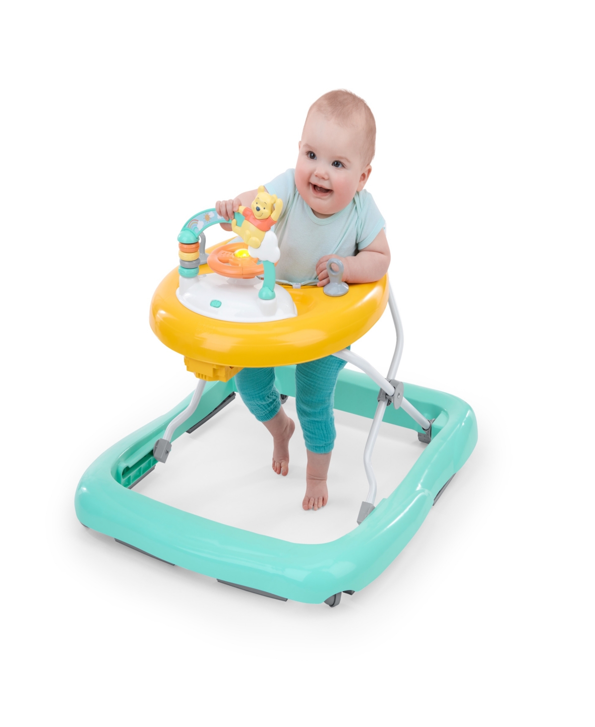 Bright Starts Infant Winnie The Pooh Once Upon A Walk Activity Walker