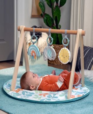 Infant Sun Valley Wooden Toy Arch Baby Play Mat