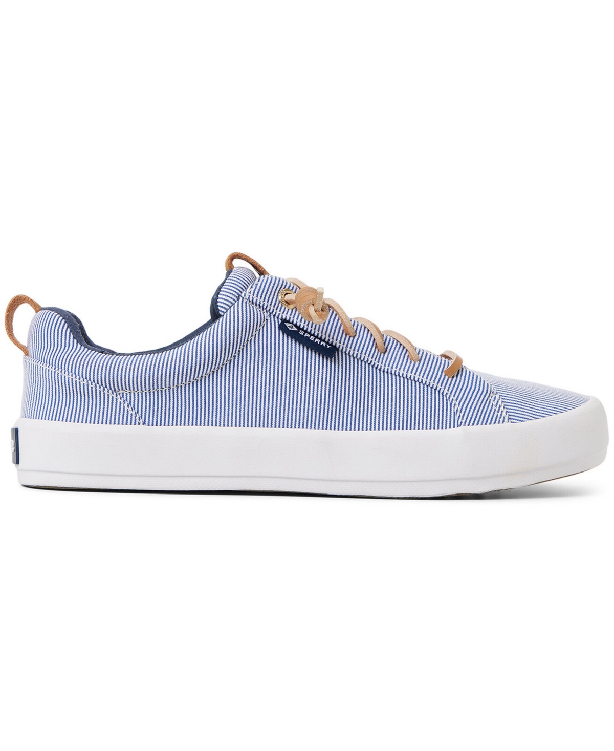 Sperry Women's Bermuda Beach Twill Lace-up Sneakers In Blue