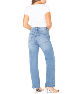 Juniors' Straight-Leg Jeans