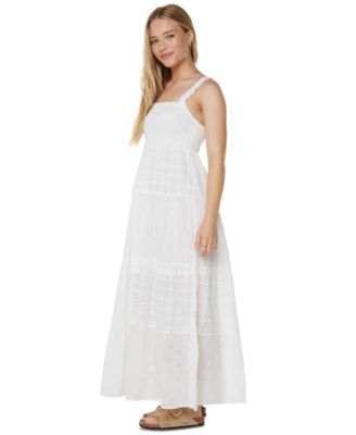 Juniors' Lily Bloom Cotton Sleeveless Maxi Dress