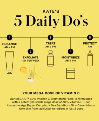 Mega-C 30% Vitamin C Brightening Facial, 2 oz.