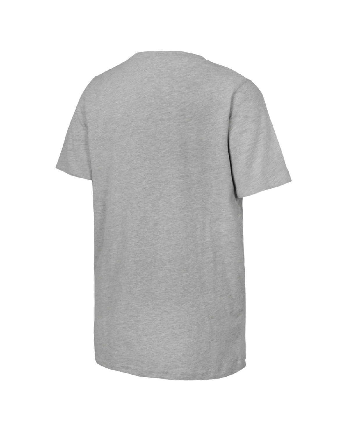 Fanatics Big Boys And Girls Gray Oklahoma City Thunder 2025 Nba Western Conference Champions Locker Room T-sh In Gray