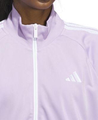Women's Zip-Front Long-Sleeve Logo Track Jacket 
