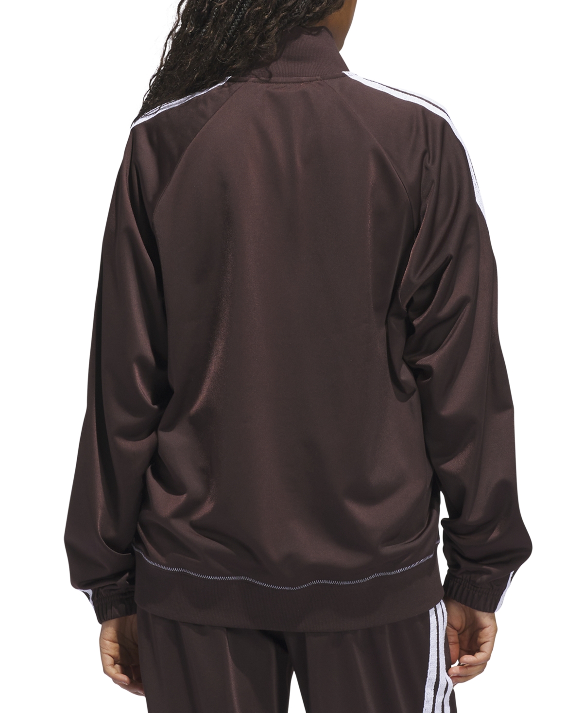 Adidas Originals Adidas Track Jacket In Brown