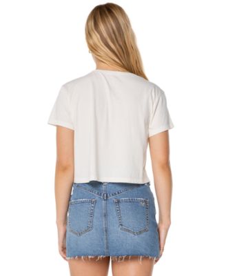 Juniors' Made In The Sun Cotton T-Shirt