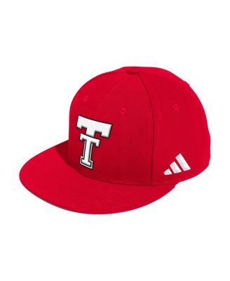adidas - Men's Red Texas Tech Red Raiders On-Field Fitted Baseball Hat