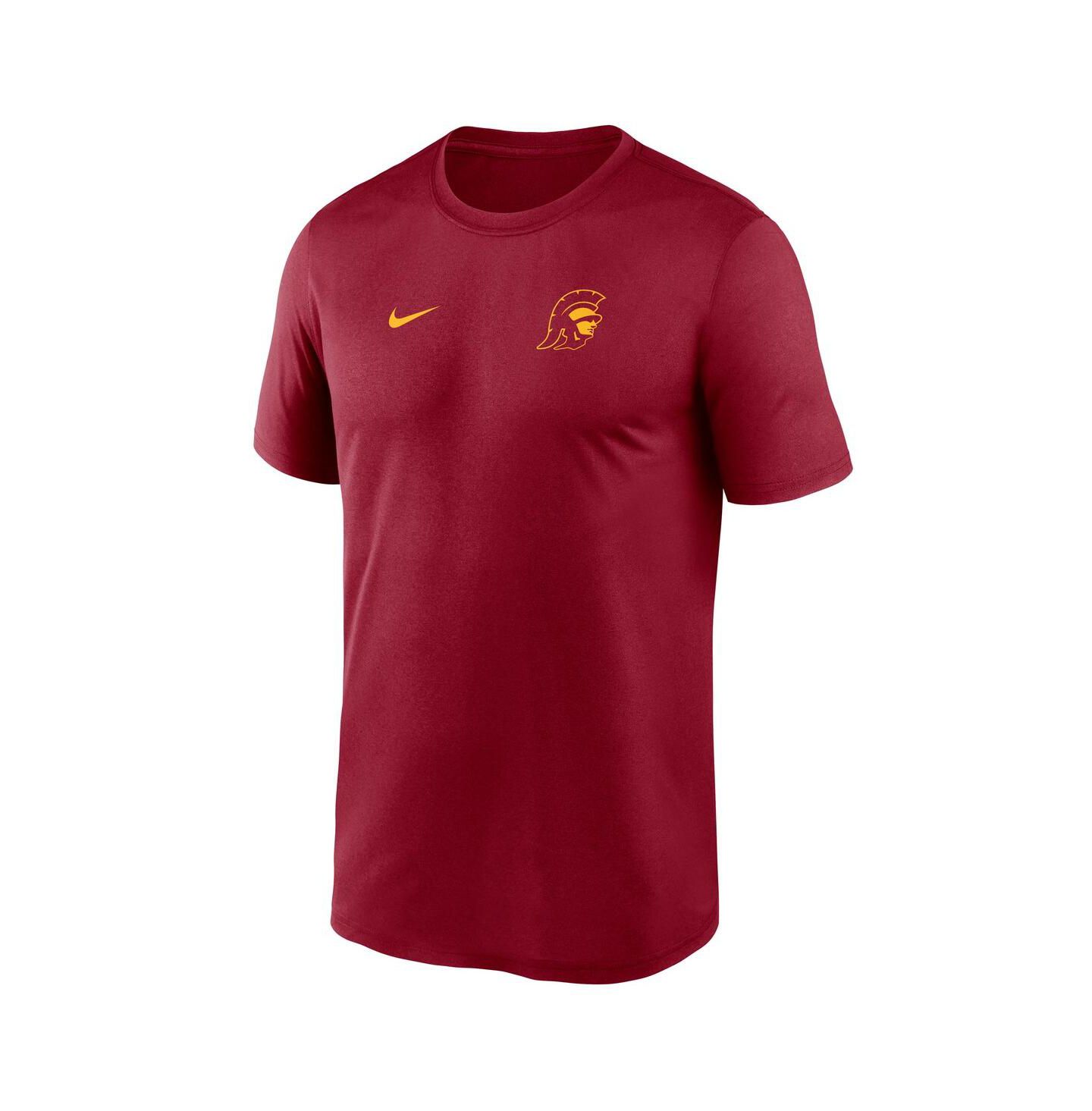 Мужская футболка Nike Cardinal USC Trojans 2025 Sideline Small Logo Legend Performance — фото 2