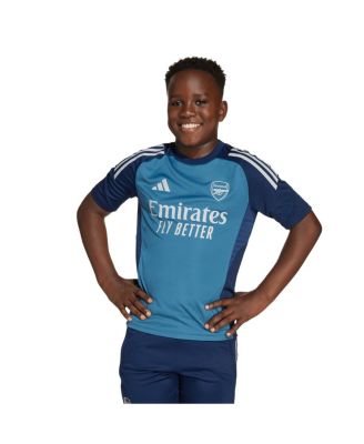 adidas - Big Boys and Girls Aqua Arsenal 2025/26 AEROREADY Training Jersey