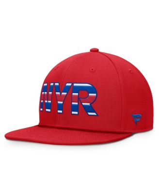 Men's Red New York Rangers Authentic Pro Team Rink Snapback Hat