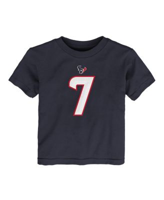 Toddler C.J. Stroud Navy Houston Texans Player Name Number T-Shirt