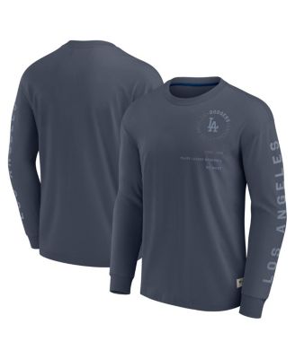 Fanatics - Men's Blue Los Angeles Dodgers Elements Future Ground Tonal Info Long Sleeve T-Shirt