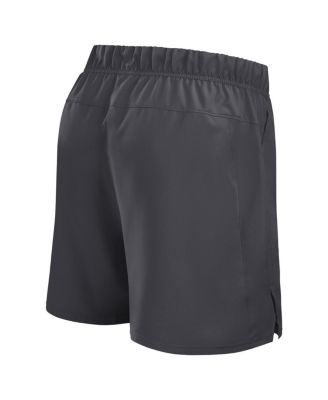 Men's Gray LSU Tigers Primetime Woven Victory Performance Shorts