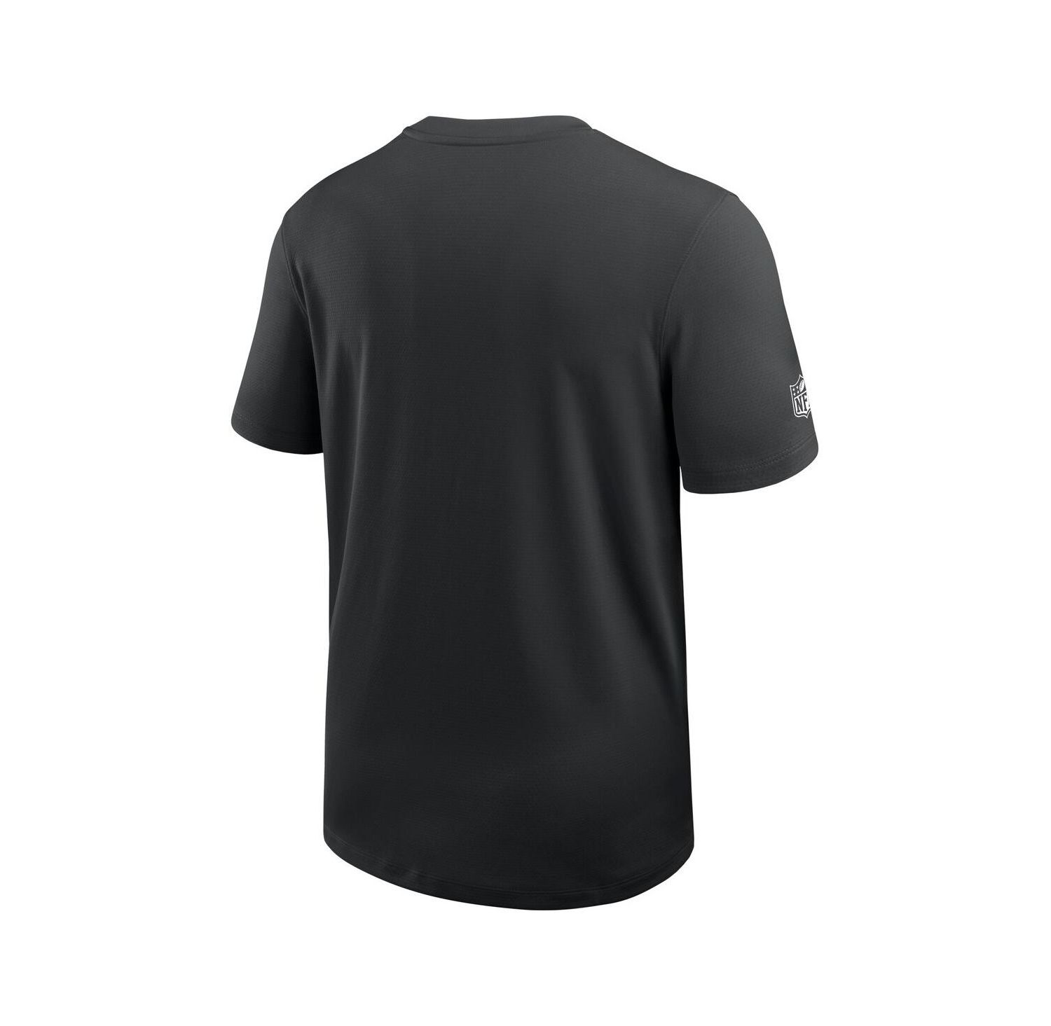 Men's Black Las Vegas Raiders Sideline UV Performance Coach Shirt