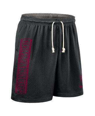Men's Black Washington Commanders Sideline Reversible Performance Shorts