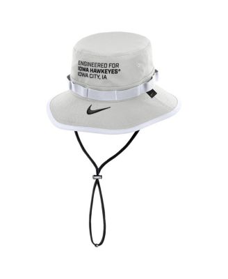 Men's Gray Iowa Hawkeyes 2025 Sideline Apex Boonie Bucket Hat