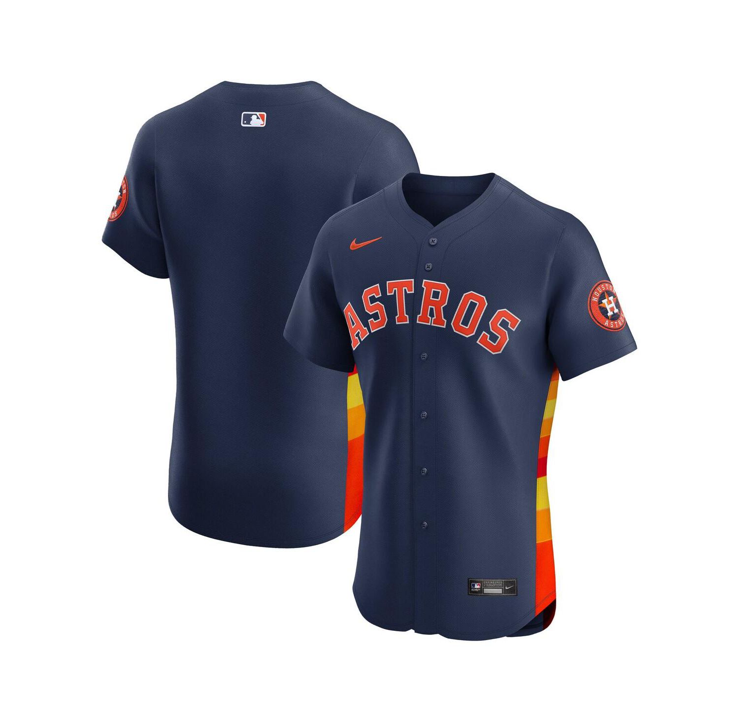 Men's Navy Houston Astros Alternate 2 Elite Jersey