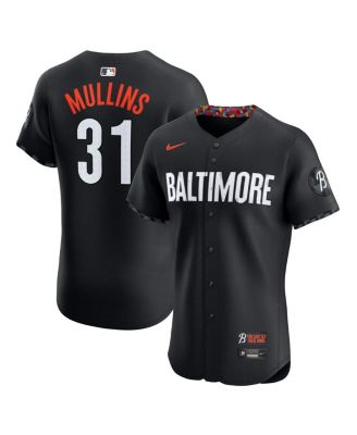 Nike - Men's Cedric Mullins Black Baltimore Orioles City Connect Elite Player Jersey