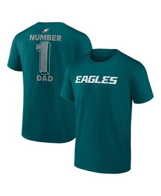 Logo Athletic - Men's Midnight Green Philadelphia Eagles Dad Jersey T-Shirt