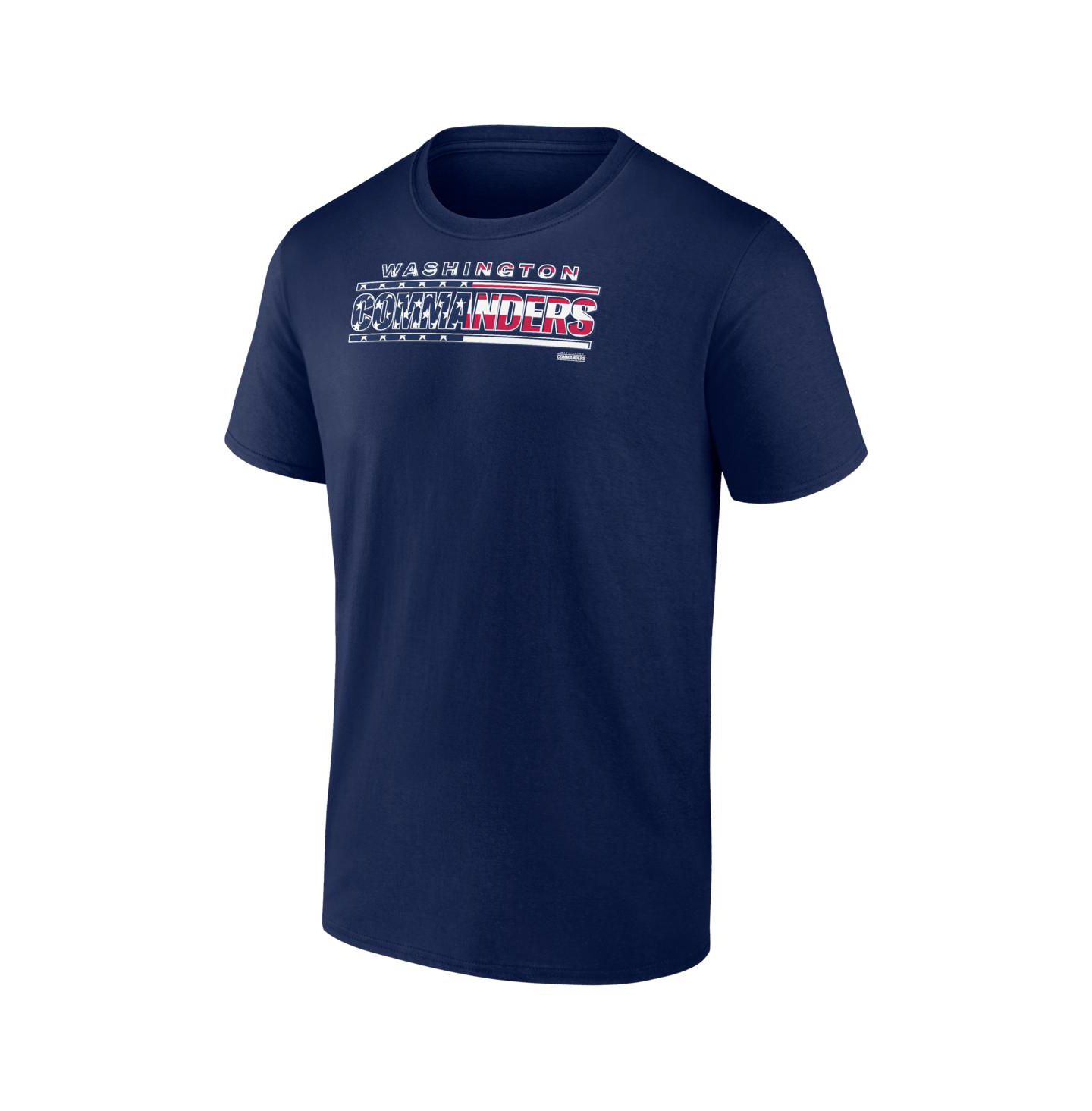 Мужская футболка Logo Athletic Navy Washington Commanders Americana — фото 2
