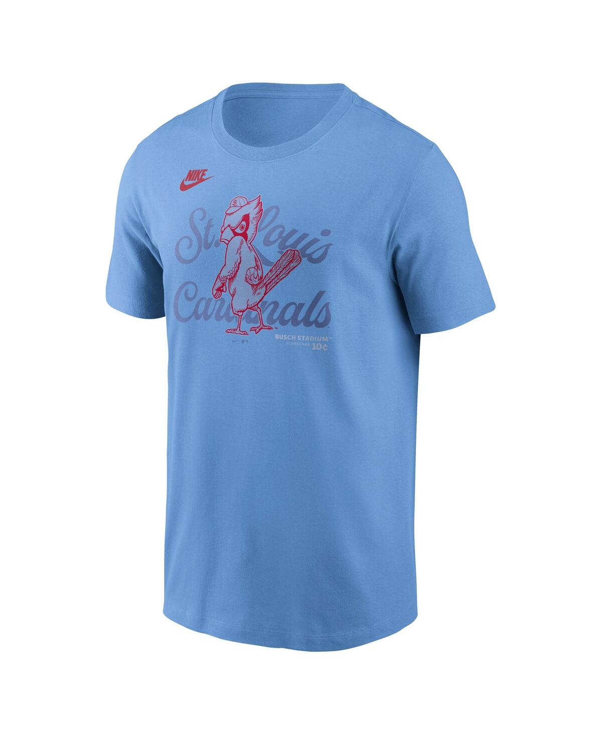 Nike Men's Light Blue St. Louis Cardinals Local Hometown T-shirt In Blue