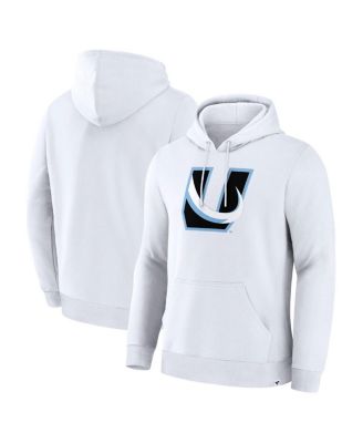 Fanatics - Men's White Utah Mammoth Alternate Logo Legacy Fleece Pullover Hoodie