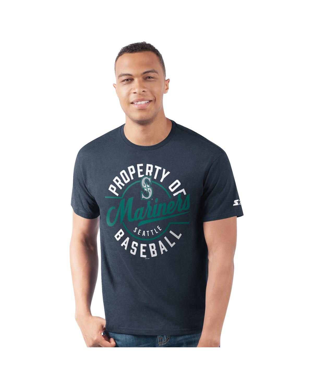 Men's Navy Seattle Mariners Prime Time Property of T-Shirt - Navy
