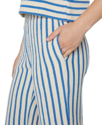 Juniors' Java Stripe Cotton Pants