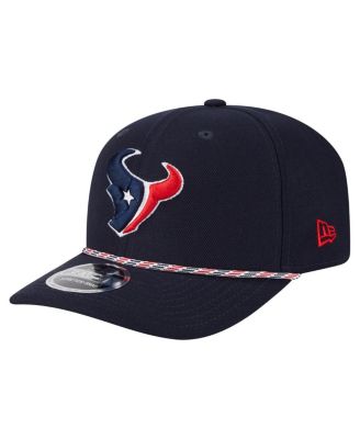 New Era - Men's Navy Houston Texans Gameday Multi Rope 9SEVENTY Stretch-Snap Hat