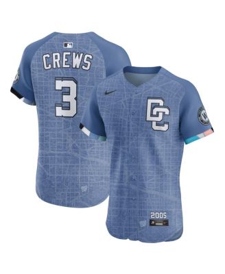 Nike - Men's Dylan Crews Blue Washington Nationals 2025 City Connect Elite Player Jersey