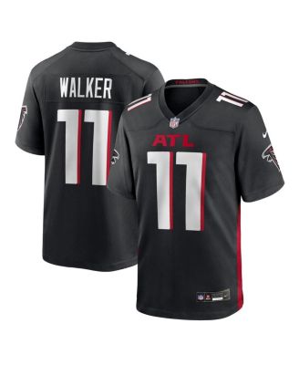 Nike - Men's Jalon Walker Black Atlanta Falcons 2025 NFL Draft First Round Pick Game Jersey