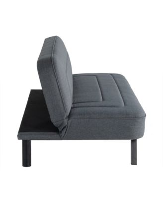 66.1" Polyester Forrest Convertible Futon