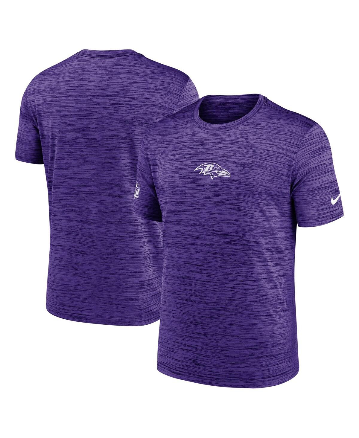 Мужская фиолетовая футболка Baltimore Ravens Sideline Velocity Performance от Baltimore Ravens