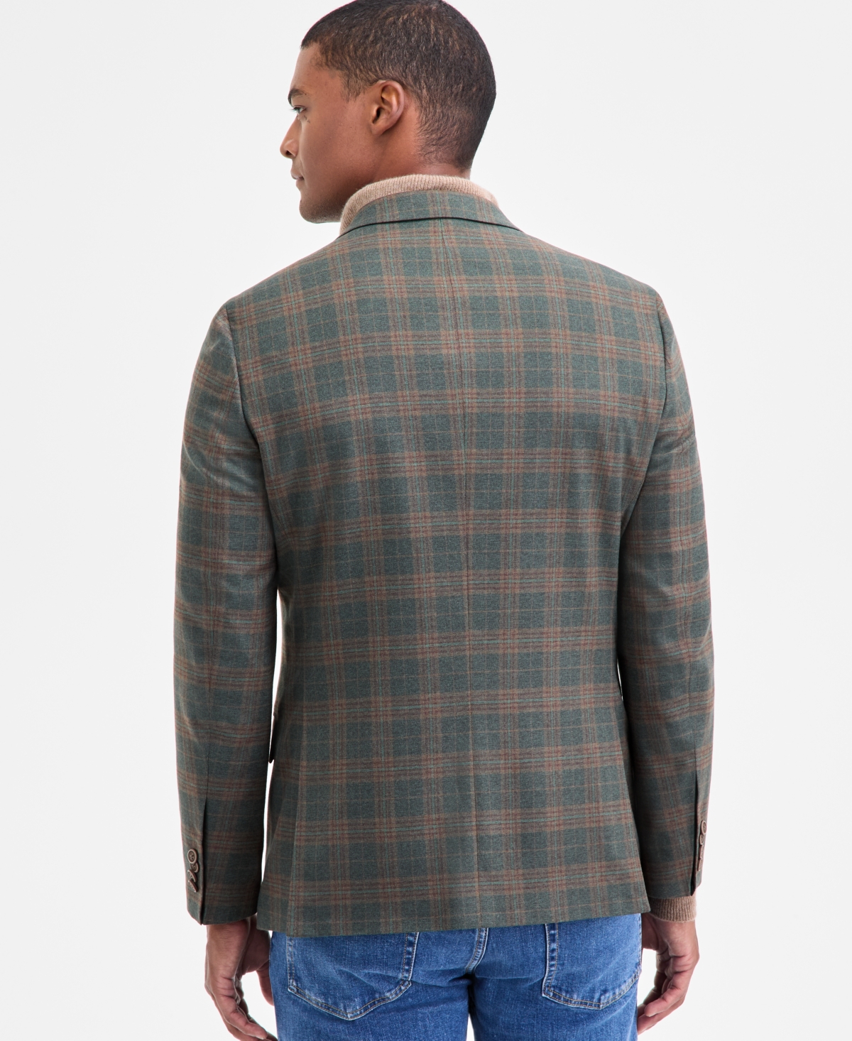 Nautica Men's Modern-fit Stretch Pattern Sport Coat In Multi