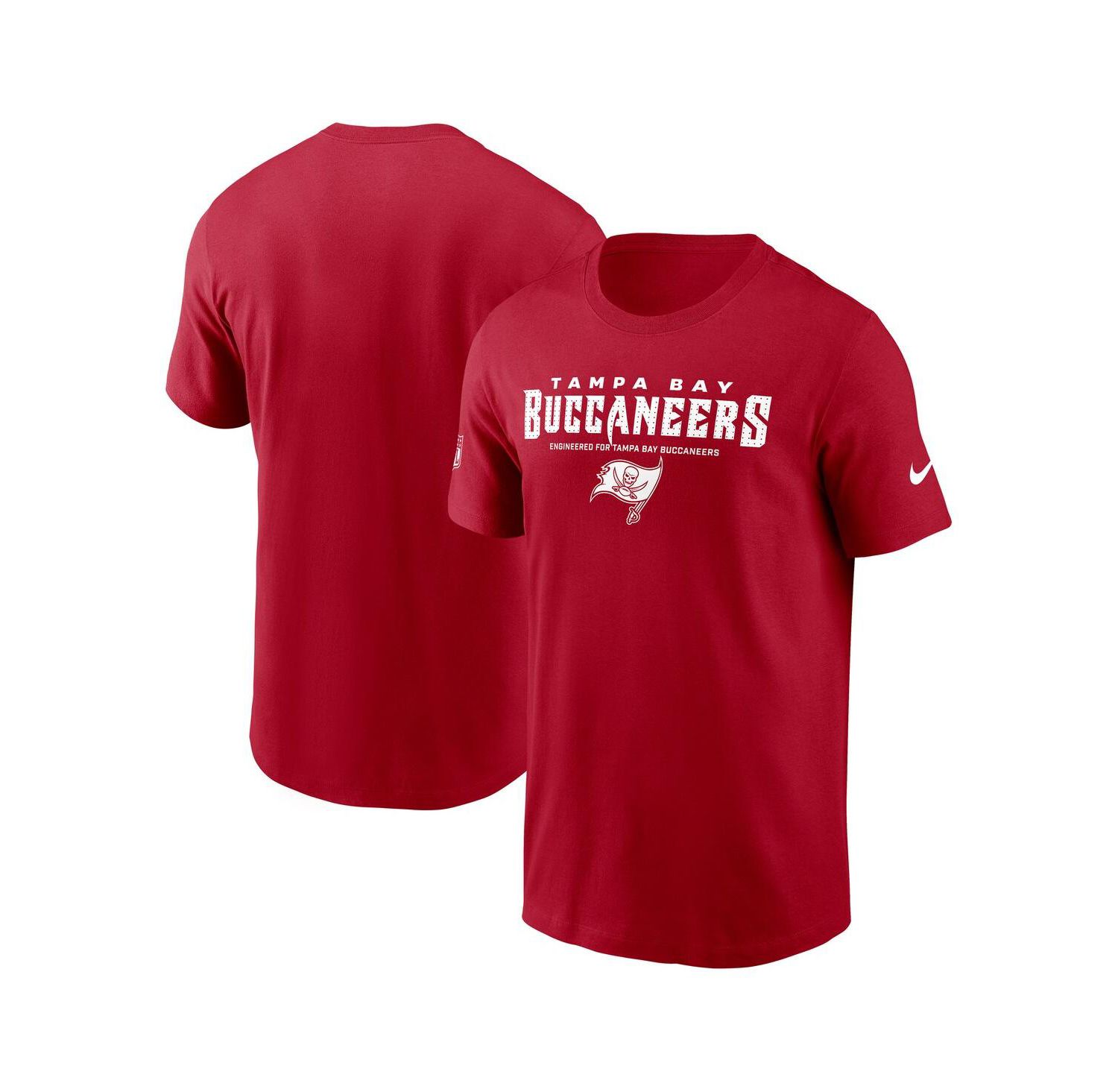 Men's Red Tampa Bay Buccaneers Sideline Performance T-Shirt