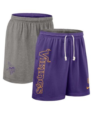 Nike - Men's Purple Minnesota Vikings Sideline Reversible Performance Shorts