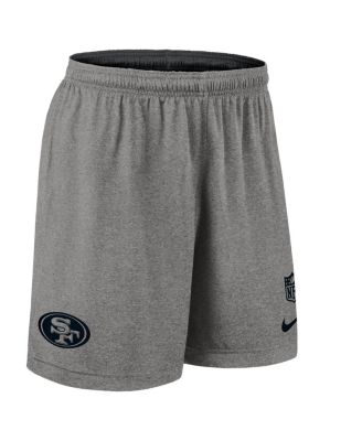 Men's Black San Francisco 49ers Sideline Reversible Performance Shorts