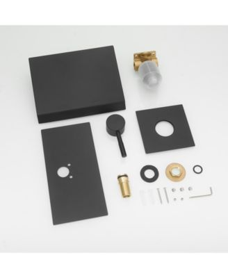 Single Handle Wall Mount Spout Waterfall Bathroom Faucet