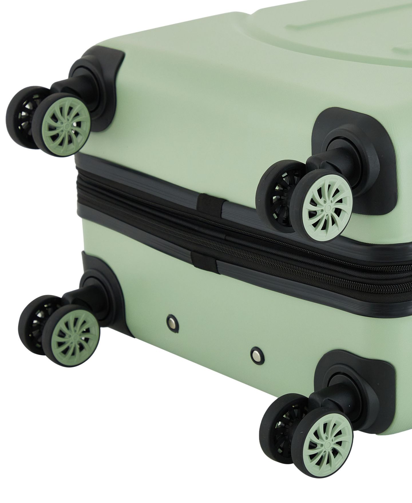 Чемоданы Travelers Club Falkirk 3pc. Hardside Expandable Luggage Set, цвет: Зелёный — фото 10