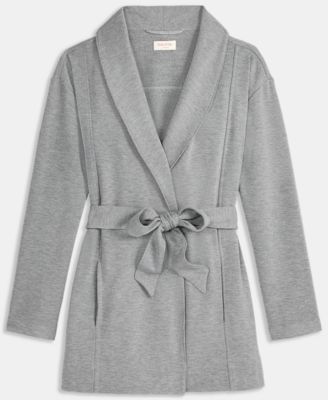 Women's Brushed-Back Terry Robe, Macy's Exclusive