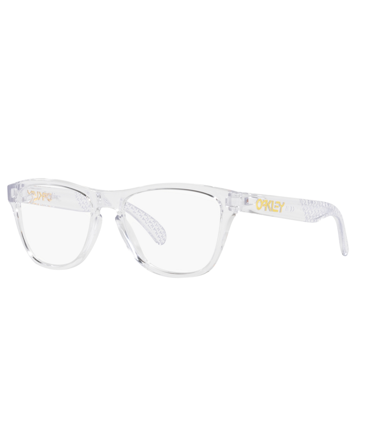 Child Kylian Mbappe Signature Series Frogskins Xs Youth Fit Eyeglasses, OY8009 - Polished Clear