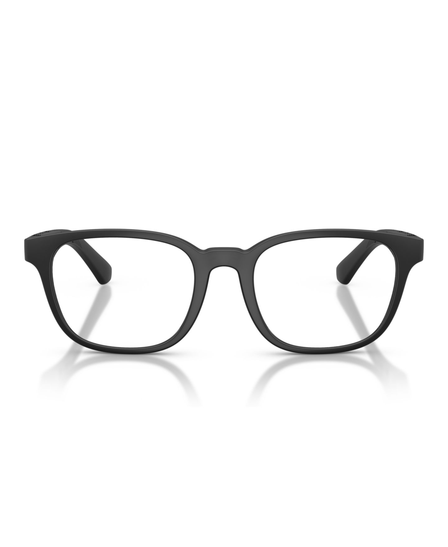 Мужские очки Burberry Man Square Plastic BE2433U Eyeglasses, цвет: Матовый чёрный — фото 2
