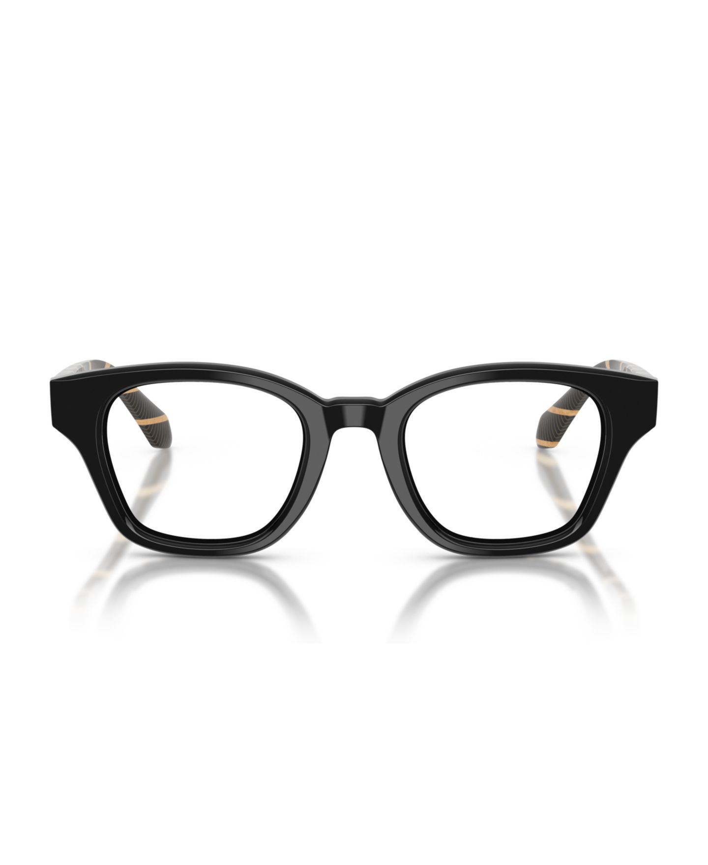 Мужские очки Giorgio Armani Man Pillow Plastic AR7274 Eyeglasses, цвет: Чёрный — фото 2