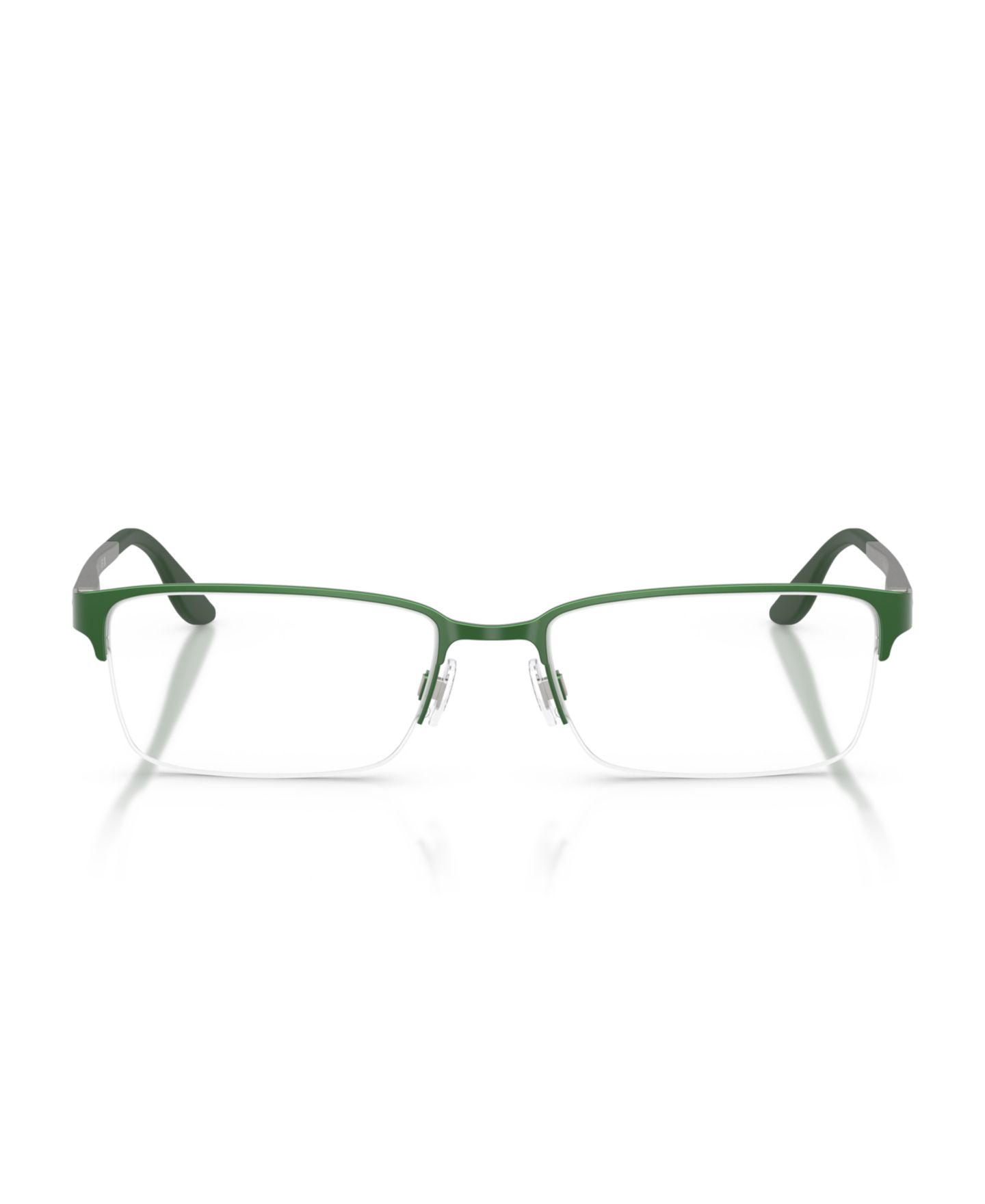 Мужские очки Ralph Lauren Man Rectangle Metal RL5089 Eyeglasses, цвет: Матовый зелёный — фото 2