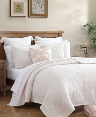 Medallion Floral 3-Pc. Quilt Set, Full/Queen